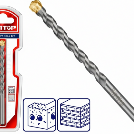 EMTOP 8mm Masonry Drill Bit