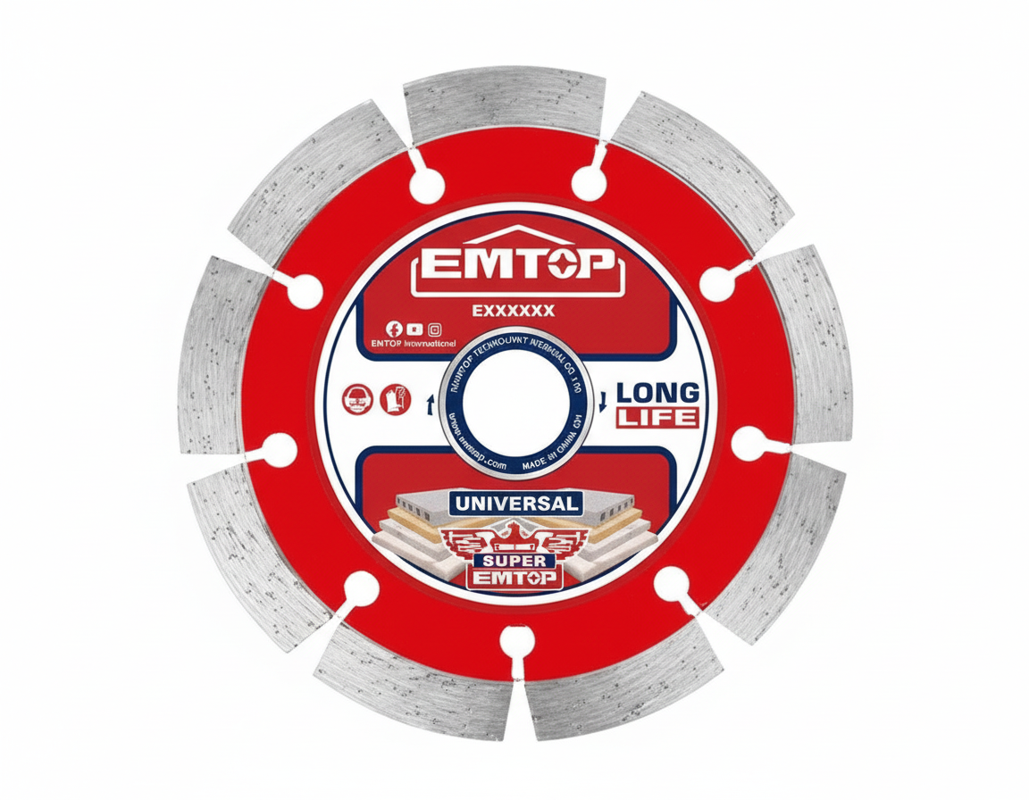 EMTOP 180mm WET & DRY Diamond Blade