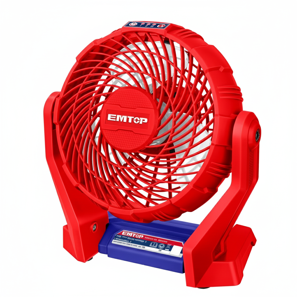 EMTOP Cordless Fan (Body Only) Dimensions:7" EFALI2007