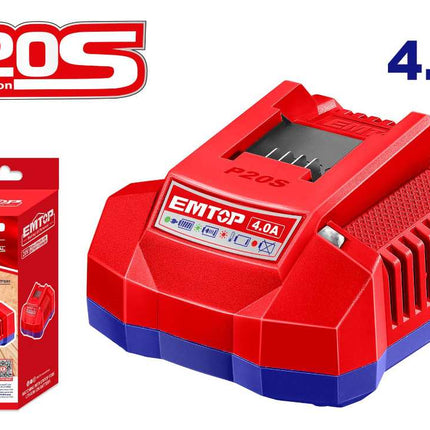 EMTOP 20V Battery Charger 4A
