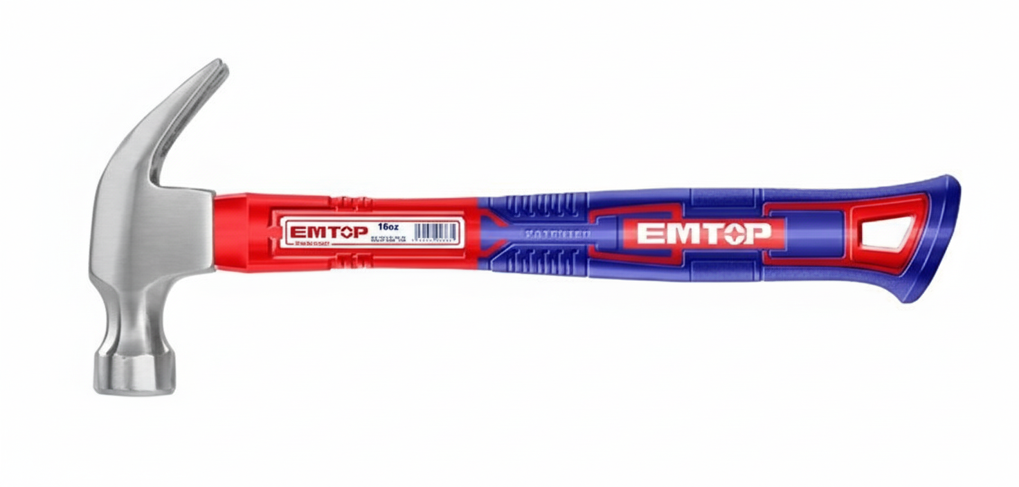 EMTOP Claw Hammer Heat Treatment, 45# Carbon Steel (16oz/450g)
