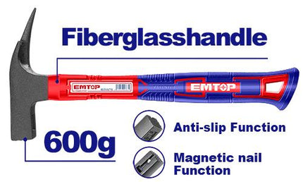 EMTOP 600g Roofing Hammer