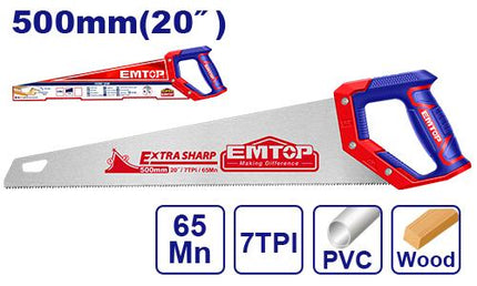 EMTOP 500mm Hand Saw