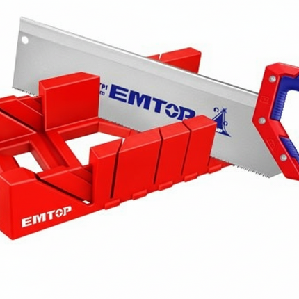 EMTOP 300mm Mitre box with Saw
