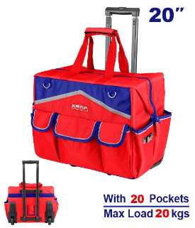 EMTOP 20" Rigid Rolling Tool Bag EHRRTB2013