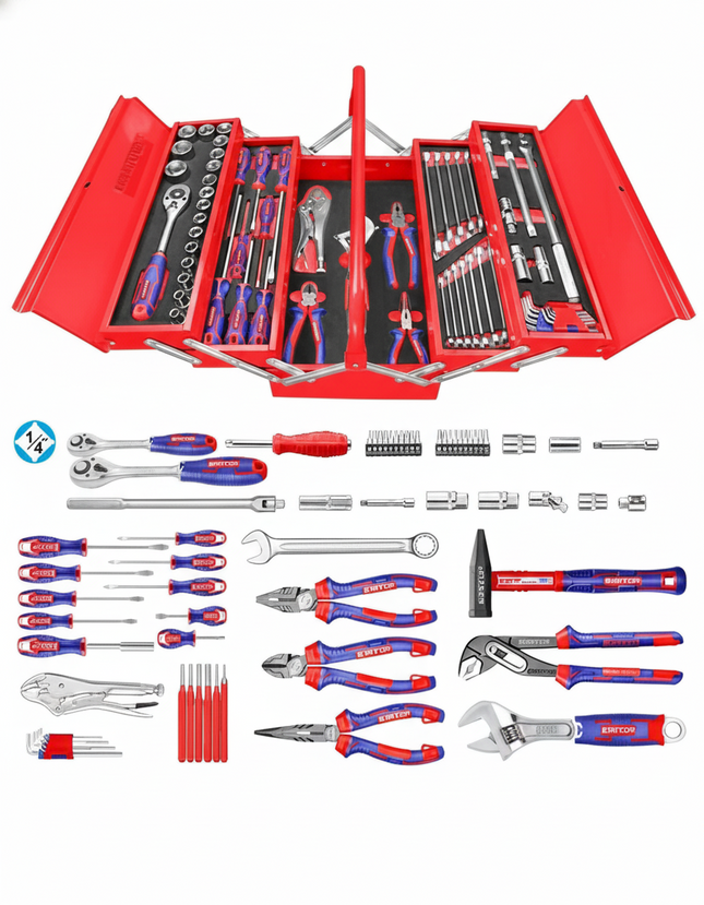 EMTOP 108 Pc Cantilever tool kit