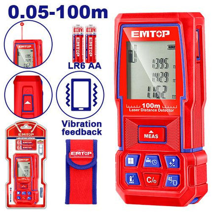 Laser distance detector