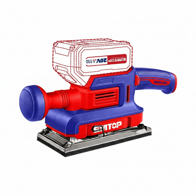 EMTOP Cordless Finishing Sander