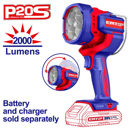 EMTOP Cordless LED Work Light