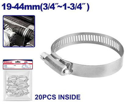 American type hose clamp
