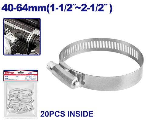 American type hose clamp