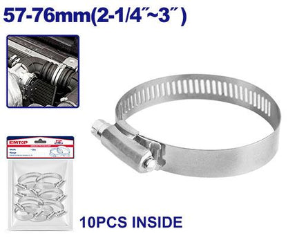 American type hose clamp