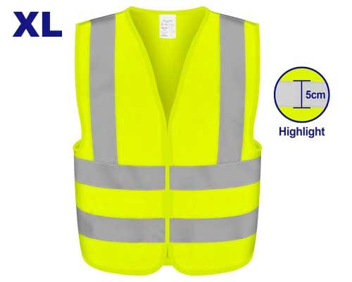 EMTOP Safety Vest in High Vis with Reflection Tape