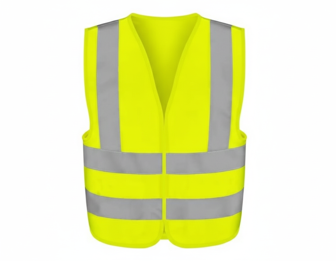 EMTOP Safety Vest in High Vis with Reflection Tape