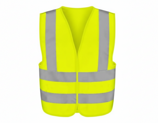 EMTOP Safety Vest in High Vis with Reflection Tape