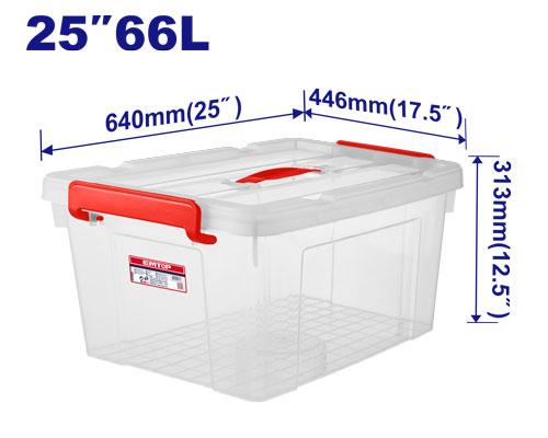 Plastic storage box