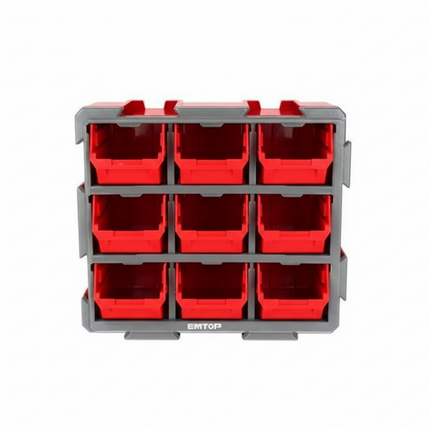 EMTOP Modular storage tower red