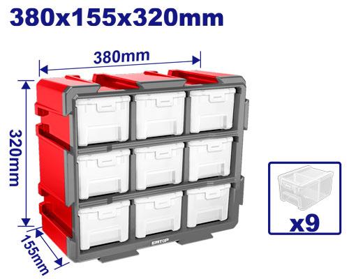 Modular storage tower