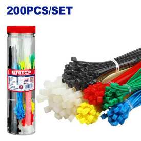 EMTOP 200 Pc Assorted Cable Ties