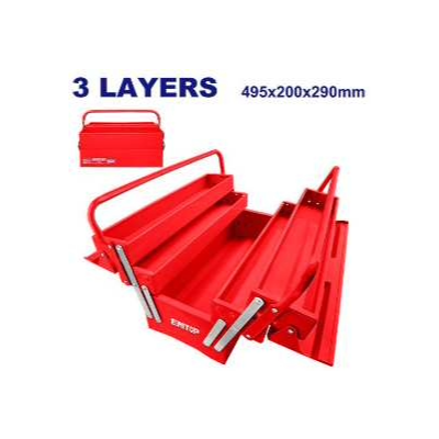 EMTOP 495mm 3 Layers 5 Tray Tool box ETBXS0201