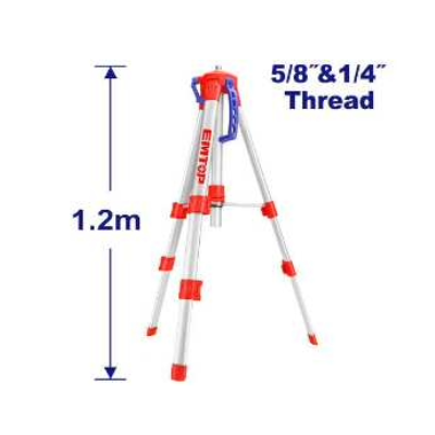 EMTOP Tripod for Laser Levels ETPD12001