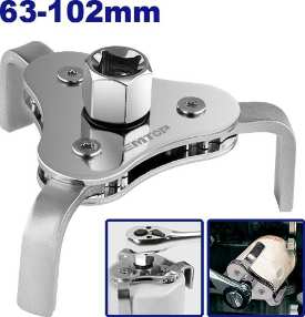 EMTOP 63-102mm universal Oil filter wrench EMUL1401