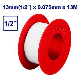 EMTOP 13mm x 13M White Thread Seal Tape