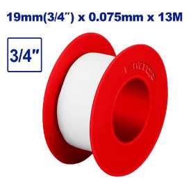 EMTOP 19mm x 13M White Thread Seal Tape