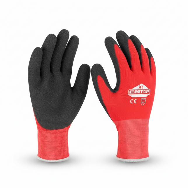 EMOP Nitrile Frosted Coated Gloves