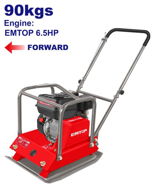 Gasoline plate compactor