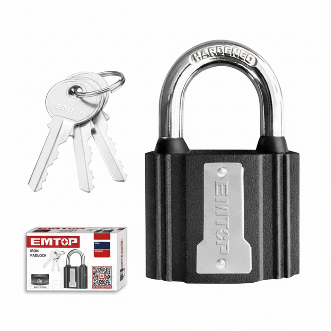 EMTOP 50mm Iron padlock