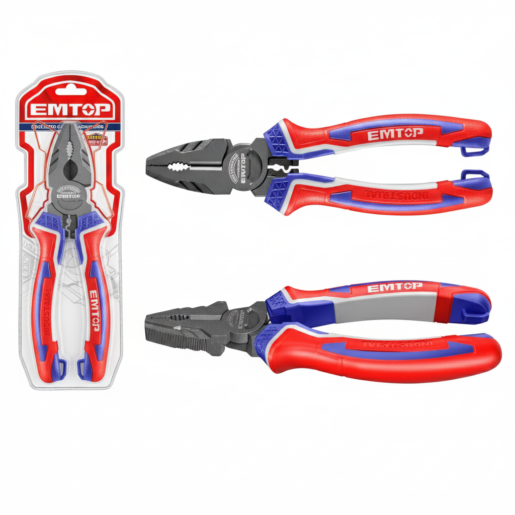 EMTOP High Leverage Pliers (7" High leverage combination pliers)