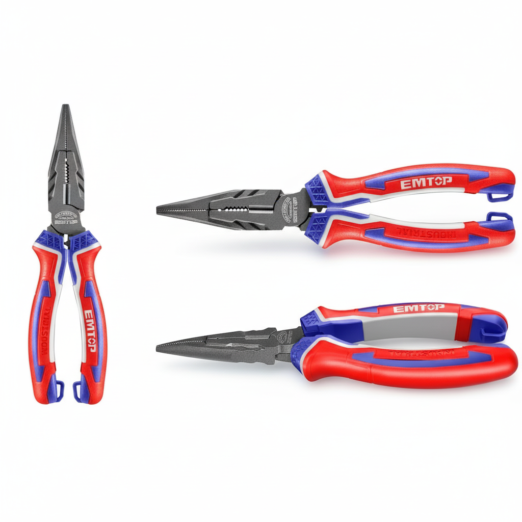 EMTOP High Leverage Pliers (8" High leverage long nose pliers)