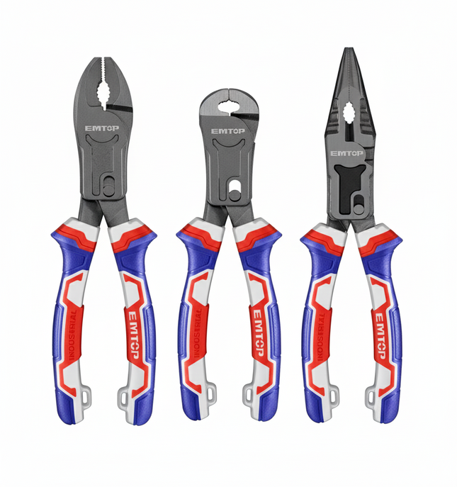 3 Pcs compound action pliers set