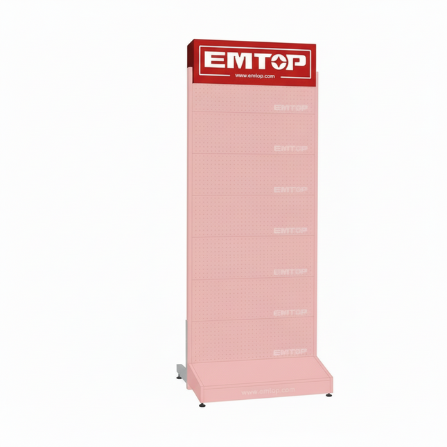 Advertisement board of EMTOP stand