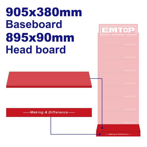 Baseboard of EMTOP Stand