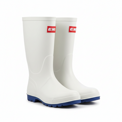 EMTOP Rain Boots White