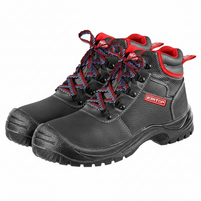 EMTOP Safety Boots Black