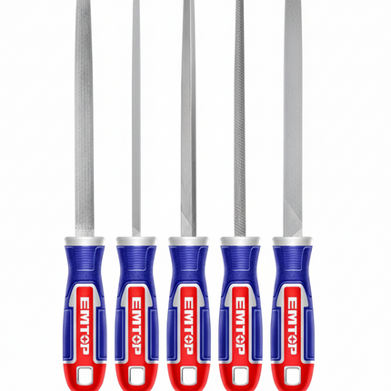 EMTOP 5 Pc Steel File Set