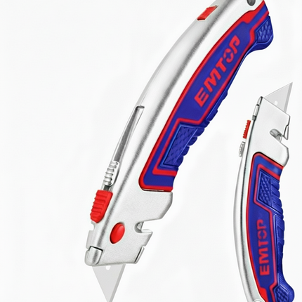 EMTOP Utility Knife with 6 blades