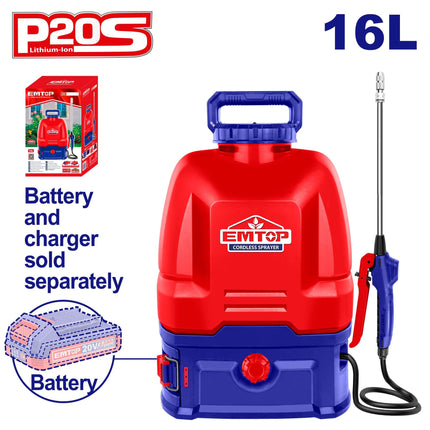 EMTOP Cordless sprayer