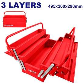 EMTOP 495mm 3 Layers 5 Tray Tool box ETBXS0201