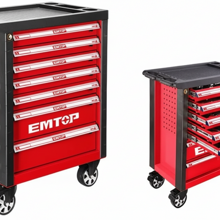 EMTOP 7 Drawer Tool Trolley