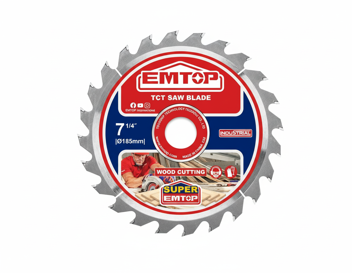 EMTOP 185mm TCT Saw Blade 24T