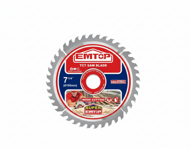 EMTOP 185mm TCT Saw Blade 60T
