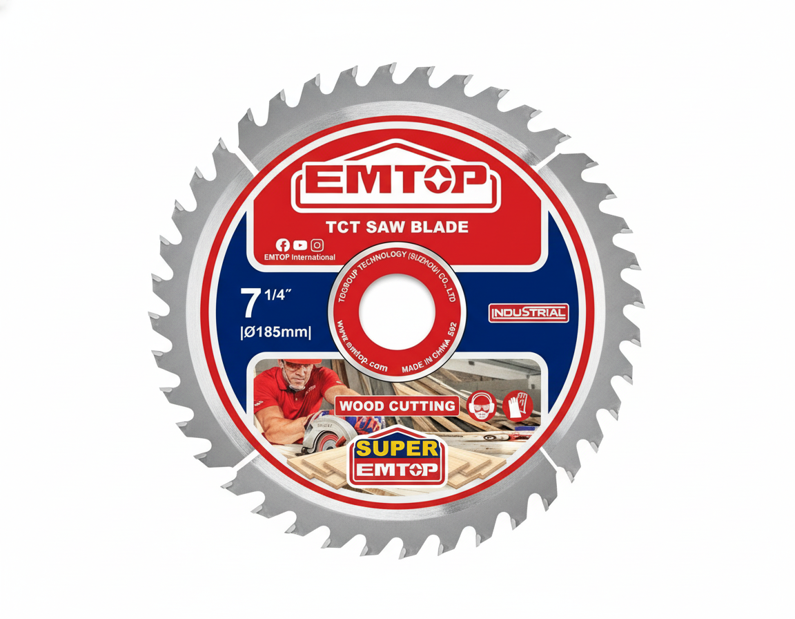 EMTOP 185mm TCT Saw Blade 40T