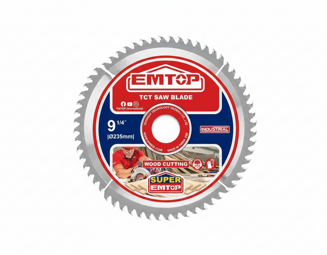 EMTOP 235mm TCT Saw Blade 60T