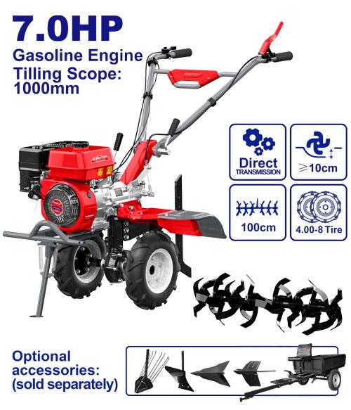 EMTOP 7HP 212cc Petrol Tiller