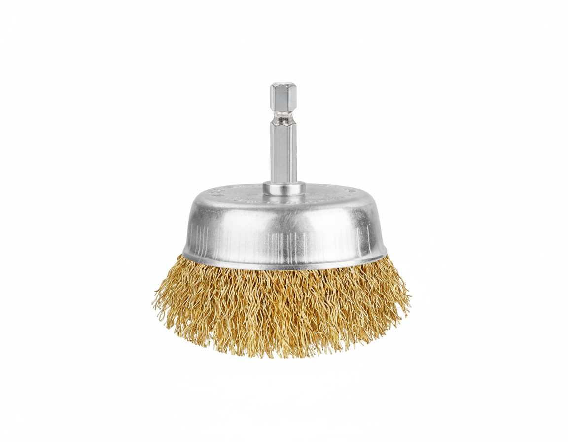 EMTOP Wire cup brush 75mm