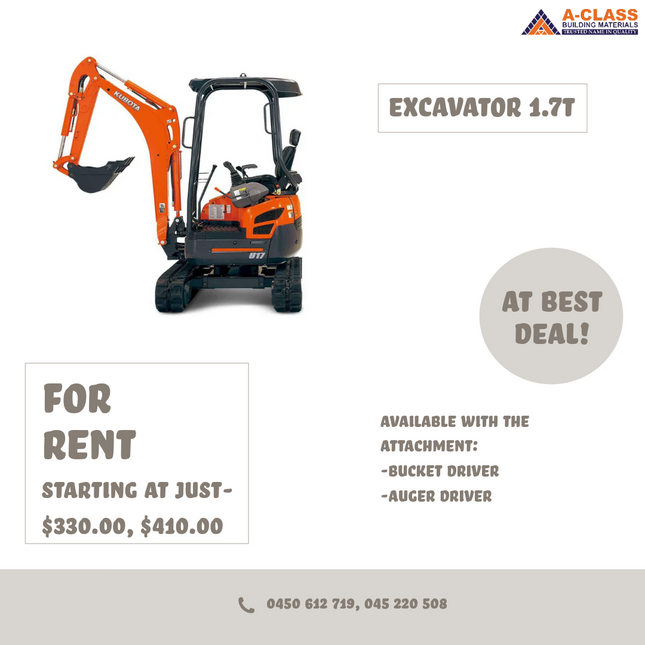 EXCAVATOR 1.7T